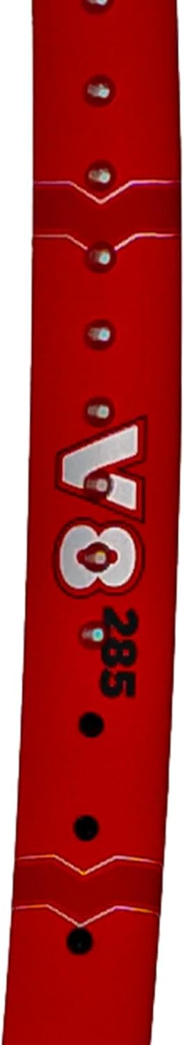 VOLKL VOSTRA V8 285 Tennisschläger mit Red Cell & Reva, 285 g, Griffgrössen: 1–5, unbespannt 4 1/4,