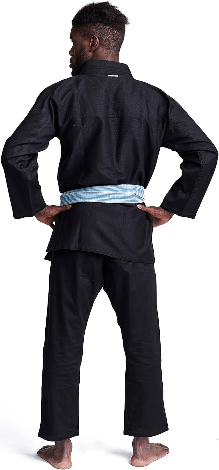 IPPONGEAR BJJ Brazilian Jiu Jitsu Einsteiger Anzug inkl weissem Gürtel [Pearl-Weave Material I 350gr