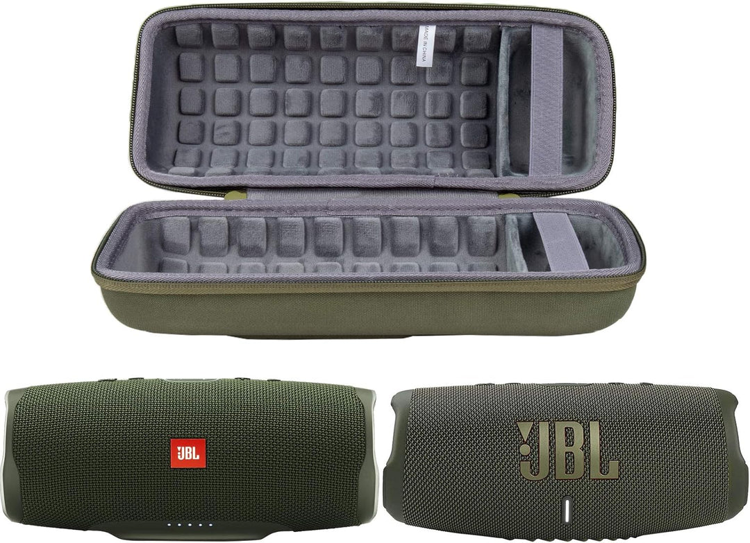 co2CREA Hart Reise Schutz Hülle Etui Tasche für JBL Charge 4 / JBL Charge 5 Tragbarer Bluetooth Laut