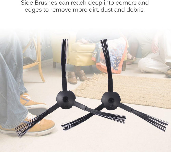 KEEPOW 20 Stück Ersatzteile Zubehör Filter HEPA Tuch Velcro für ILIFE ZACO V3 V3S V5 V5S V5S Pro V5x