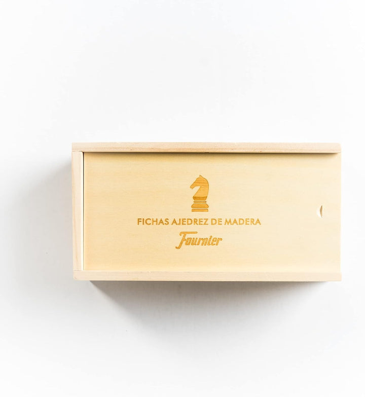 Fournier -130012231 Schachkarten Holz ST Nr. 4, Mehrfarbig (F06551), ab 4 Jahren.