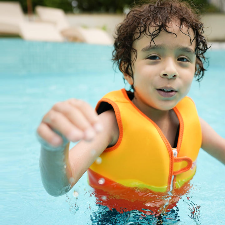 OSHYLE Kinder Schwimmweste - Jungen Mädchen Neopren Schwimmen Jacke Kleinkind Schwimmen Floating Neo