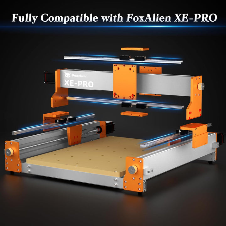FoxAlien X & Y Achse Linearschienen Upgrade Kit für XE-PRO CNC Fräs/Fräsmaschine