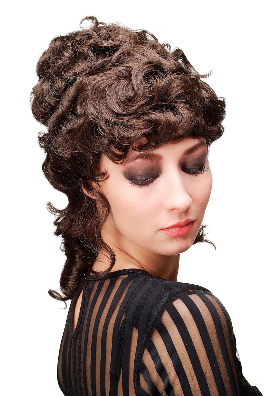 WIG ME UP - L.COLONIAL.Lady-6 Damenperücke Qualitätsperücke Perücke Barock Kolonial Turmfrisur Beehi