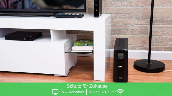 APC by Schneider Electric Back UPS PRO - BR1300MI - UPS 1300VA Leistung - MI modell (8 IEC Outlets,