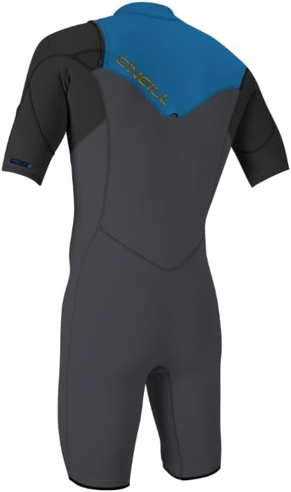 O'Neill 2025 Männer Hammer 2mm Brustreissverschluss Shorty Neoprenanzug 4927 - Graphite/Black/Ocean,