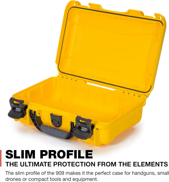 Nanuk 909 Wasserdichter Hartschalenkoffer leer - Gelb Gelb leer, Gelb leer