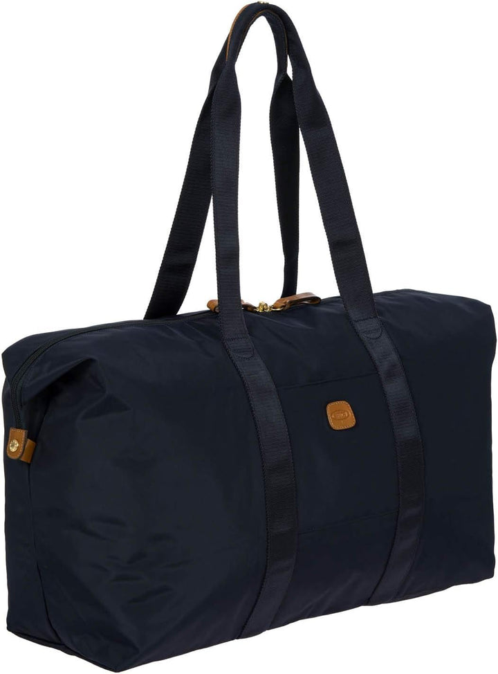 BRIC'S - Grosse Faltbare 2-in-1-reisetasche Aus Nylon Ocean Blau, Ocean Blau