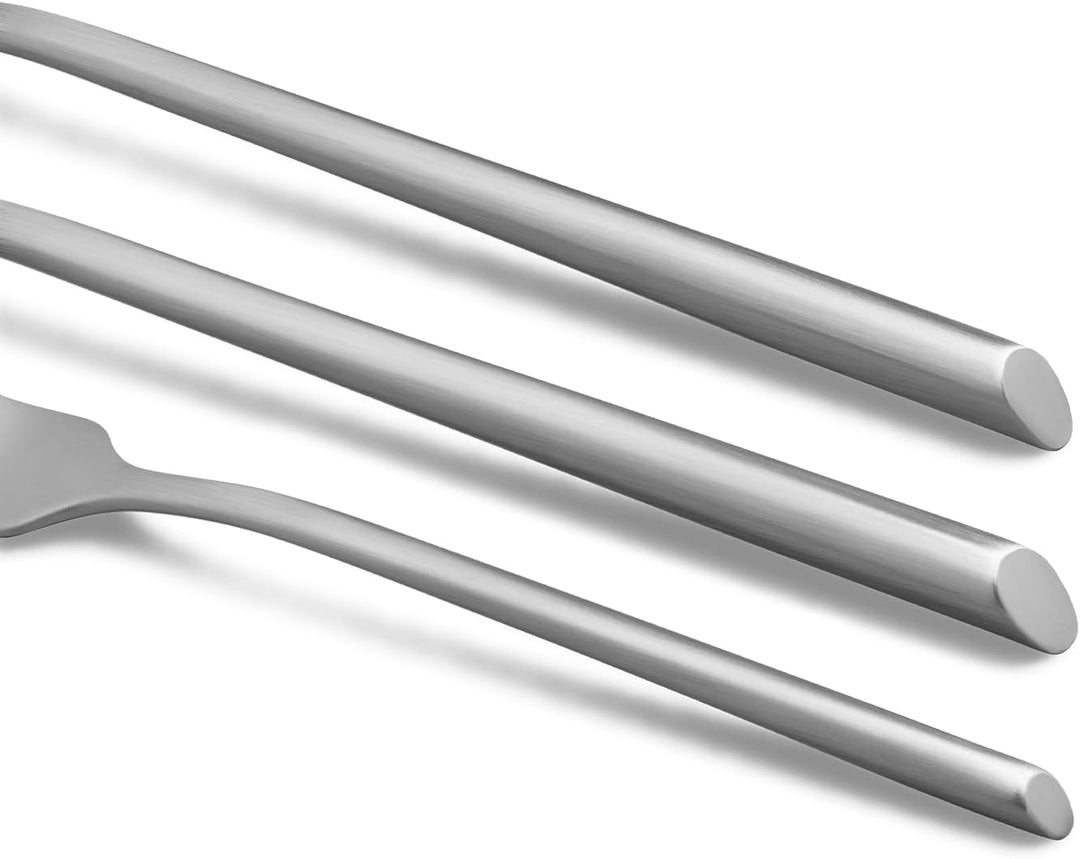 SPRINGLANE Besteck Set 20-tlg. Edelstahl matt, Robustes Besteckset für 4 Personen aus rostfreiem 18/