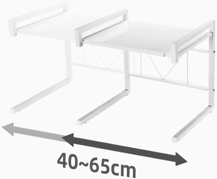 Ausziehbare Mikrowellenhalterung mit schwerer Belastung, Halterung für Mikrowelle, höhenverstellbar,