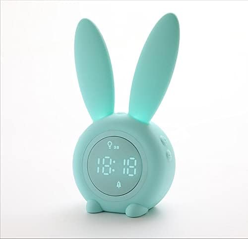 Kinder Lichtwecker Hasen Wecker Uhr Kinderwecker Rabbit Alarm Clock Wake Up Light Kreative Lampe Nac