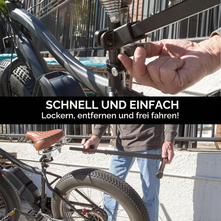 BIKE NOOK T Der originale vertikale Fahrrad-Bodenständer für die Aufbewahrung in der Garage sowie fü