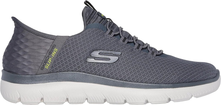 Skechers Herren Summits High RangeSneakers 39 EU Charcoal Mesh Trim, 39 EU Charcoal Mesh Trim