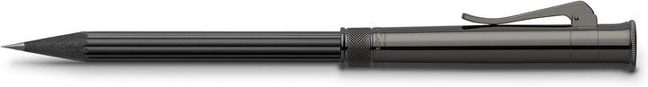 Graf von Faber-Castell 118531 - Perfekter Bleistift mit Verlängerer, Spitzer und Radiergummi, Black