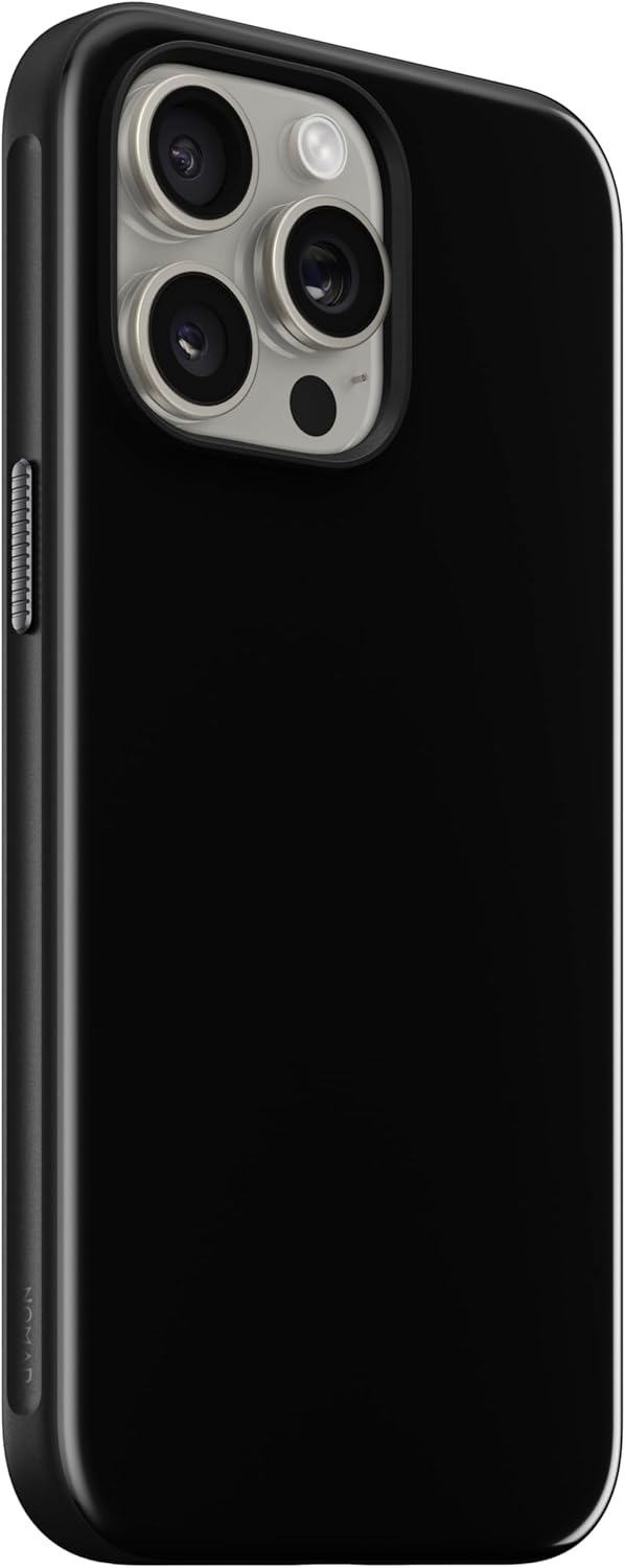 NOMAD Sport Case für iPhone 15 Pro Max | Hülle aus Polycarbonat mit TPE-Bumper | mit glänzender PET-