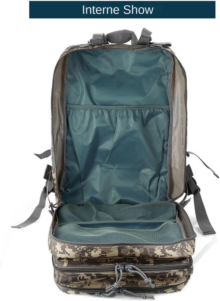 50L Strapazierfähiger Nylon Wasserdichter Angeln Jagdrucksack Outdoor Militär Rucksäcke Taktische Sp