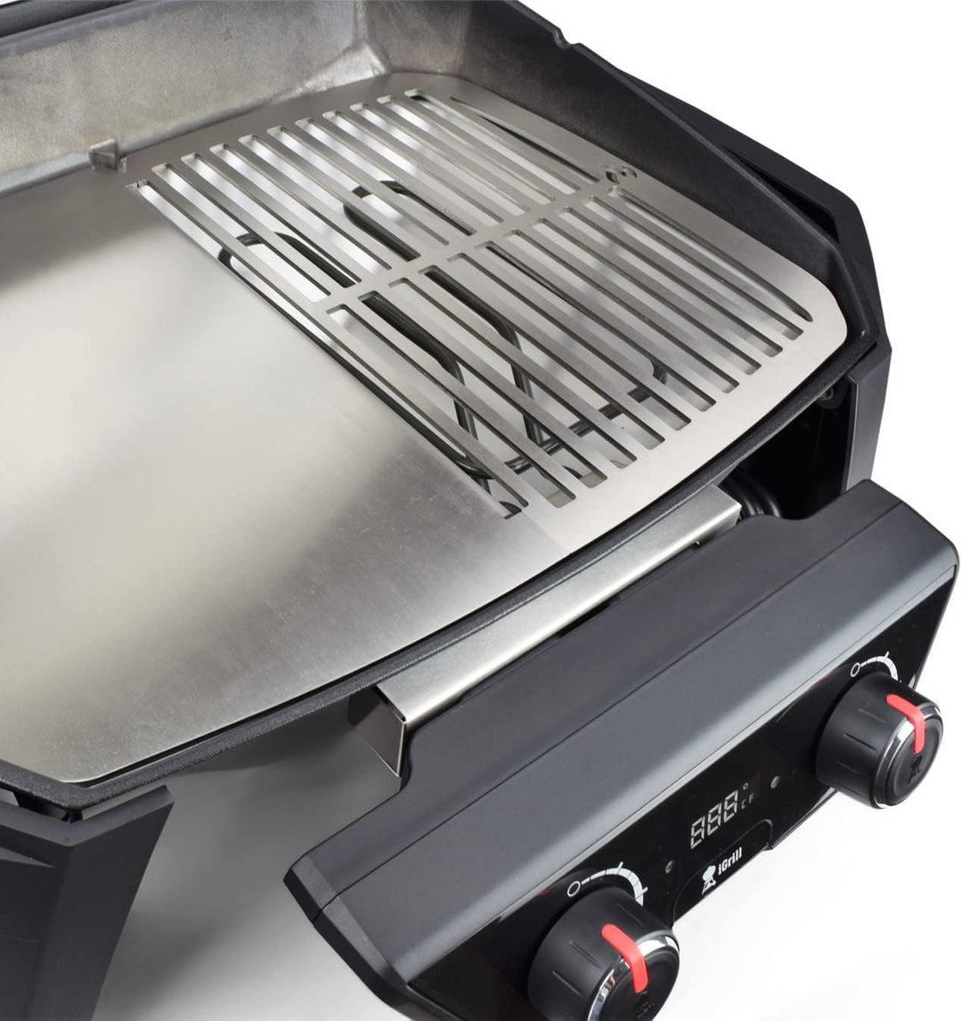 Grillrost.com Das Original Edelstahl Grillplatte | Plancha passend für Weber Pulse 2000 - ersetzt di