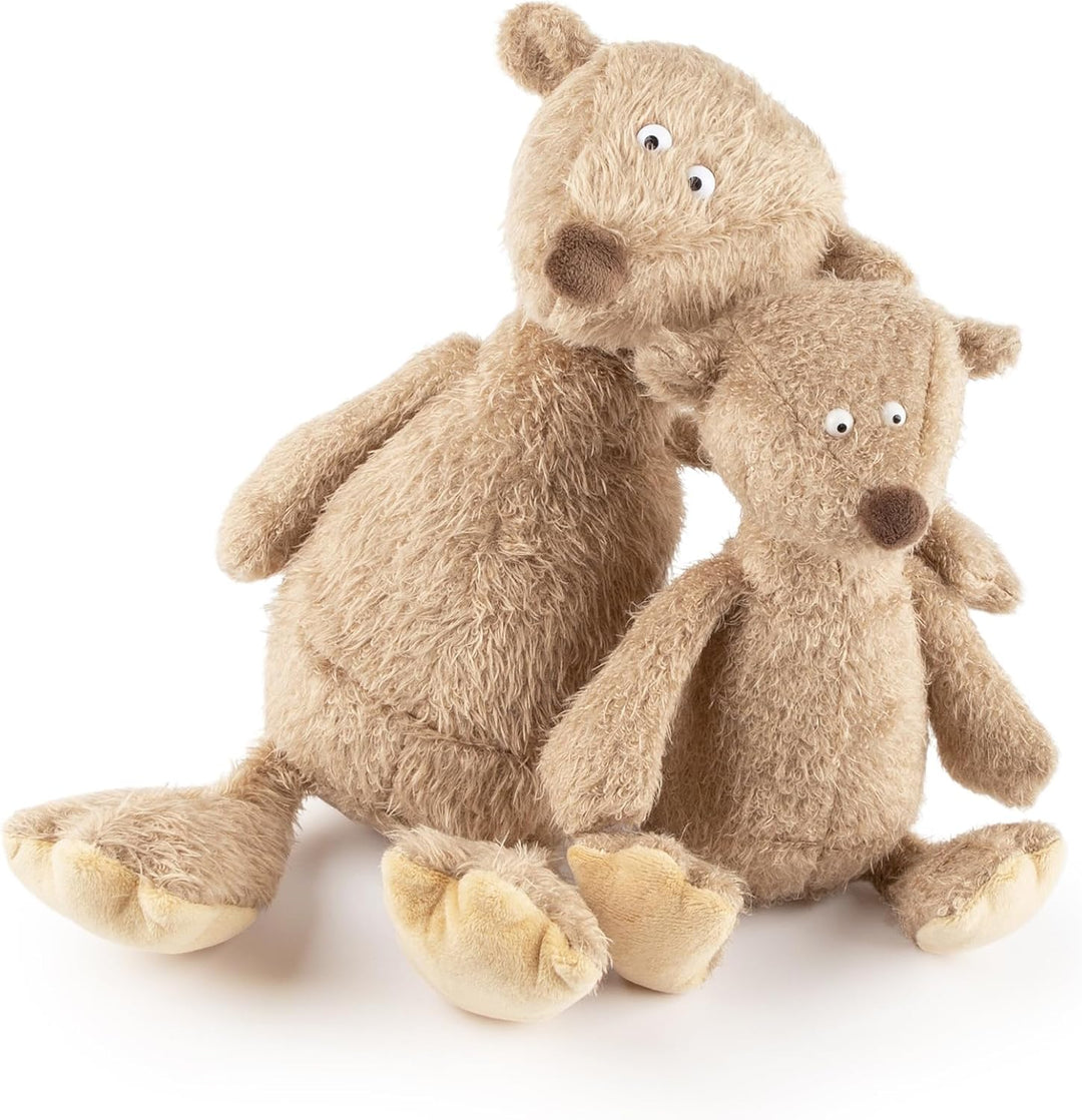 SIGIKID 37730 Bär Ach Good & Friends Kinder und Erwachsene Kuscheltier empfohlen ab 1 Jahr braun, Gr