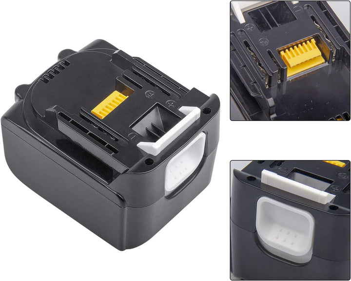 LabTEC BL1430 Lithium Akku 14.4V 6000mAh Ersatz für Makita BL1440 BL1440B BL1450 BL1415 194066-1 194
