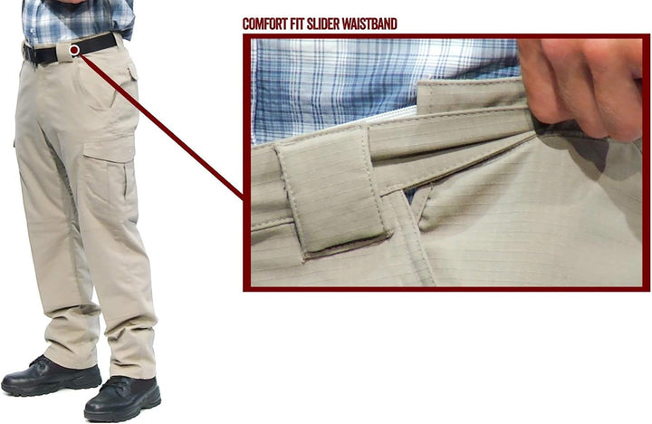 Tru-Spec Herren Ascent Pants Hose Khaki 28W / 30L, Khaki 28W / 30L