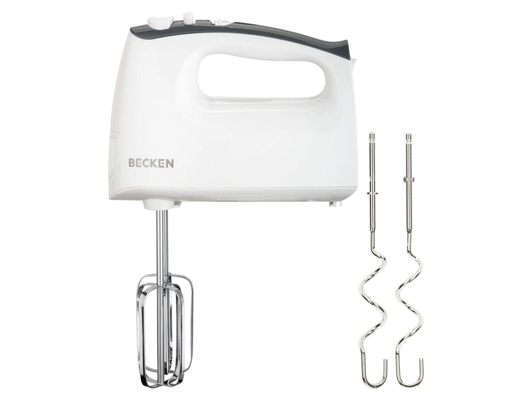Becken Stabmixer und Knetmaschine, 5 Geschwindigkeiten und Turbo-Funktion, 400 W, Weiss