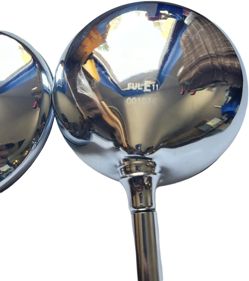 Chrom Spiegel Links und Rechts für Vespa GTS 125 GTS Super 125 300 Vespa LX 125, LX Piaggio Liberty