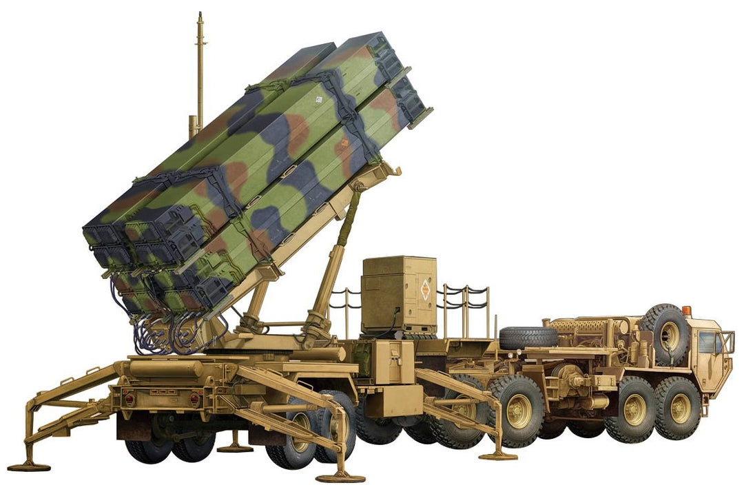 Trumpeter 001037 1/35 M983 HEMTT und M901 für MIM104F Patriot SAM System, Spiel