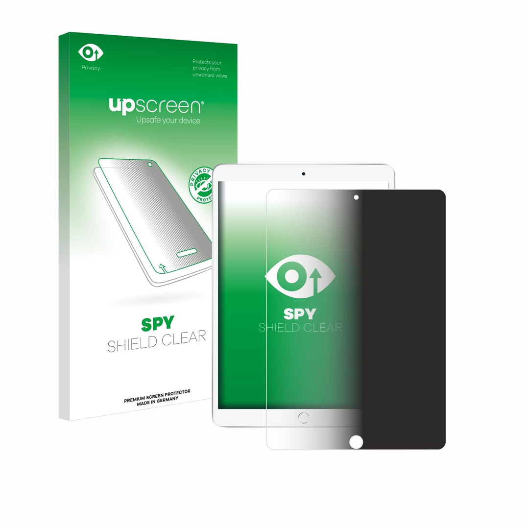 upscreen Anti-Spy Blickschutzfolie für Apple iPad Air 2019 (3. Gen.) Privacy Screen Displayschutz-Fo