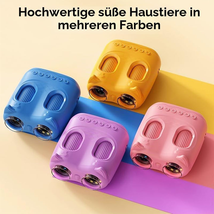 1000X Digital Mikroskop für Kinder Pocket: 2-in-1 Lupe &amp; 10X Teleskop - Geschenk für Jungen Mädchen