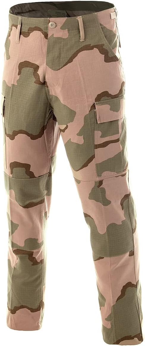 MFH BDU Kampfhose Ripstop Schwarz S 3-colour Desert, S 3-colour Desert