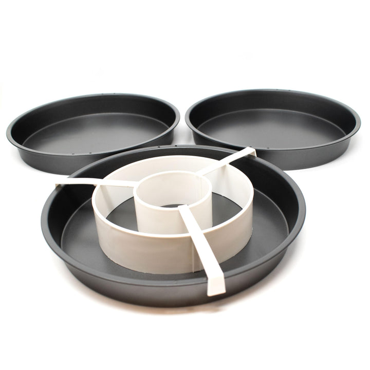 Norpro Checkerboard Cake Pan Set, One Size, as shown 1 One Size, 1 One Size