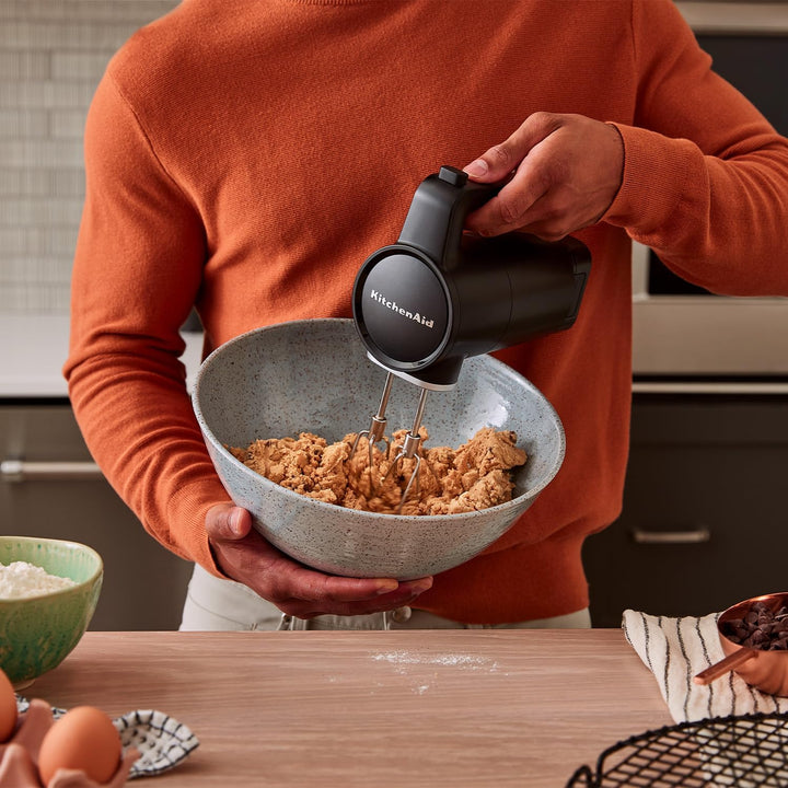 KitchenAid Go 5KHMR762BM Kabelloser Handmixer mit Akku schwarz