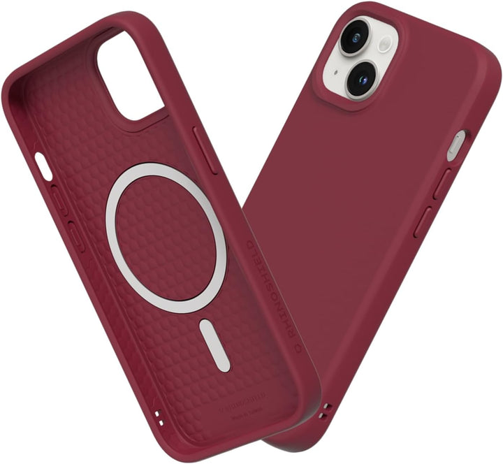 RhinoShield Hülle kompatibel mit [iPhone 13/14] | SolidSuit - MagSafe-kompatibel -Stossdämpfende & s
