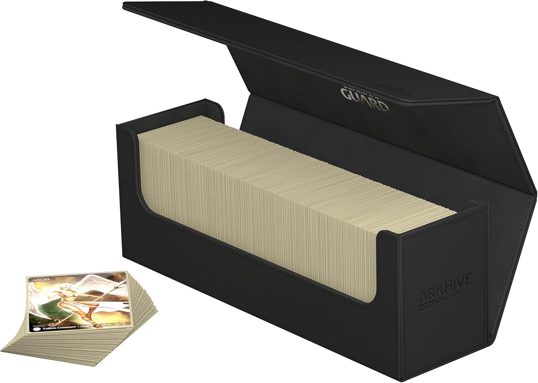 Ultimate Guard Arkhive 400+ XenoSkin Monocolor Schwarz, Schwarz