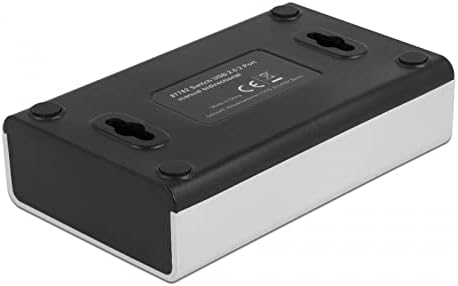 Delock Umschalter USB 2.0 mit 1 x Typ-B Buchse zu 4 x Typ-A Buchse