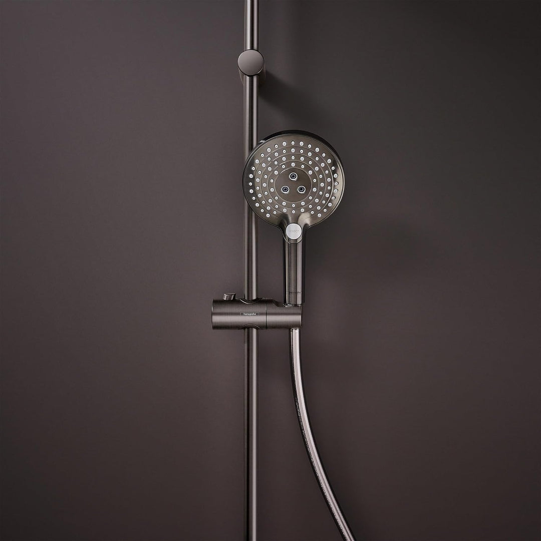 hansgrohe Raindance Select S - wassersparender Duschkopf 5,7 l/min (EcoSmart+), Handbrause mit 3 Str
