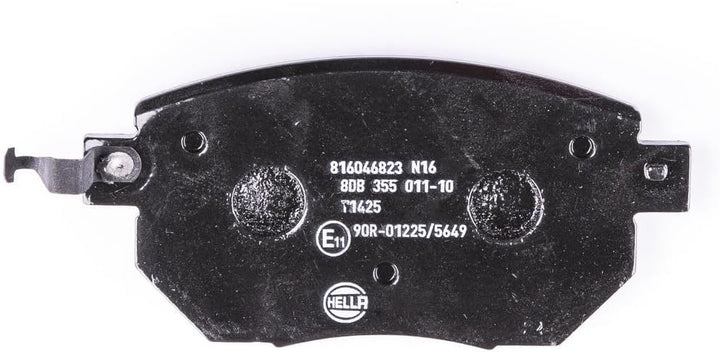 HELLA PAGID 8DB 355 011-101 Bremsbelagsatz - T1425 - Dicke/Stärke: 15.5mm - Bremssystem: Tokico - mi