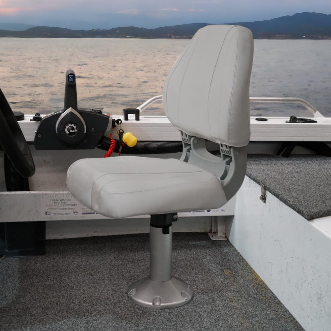 Oceansouth Sirocco Klappsitz für Boote Grau, Grau