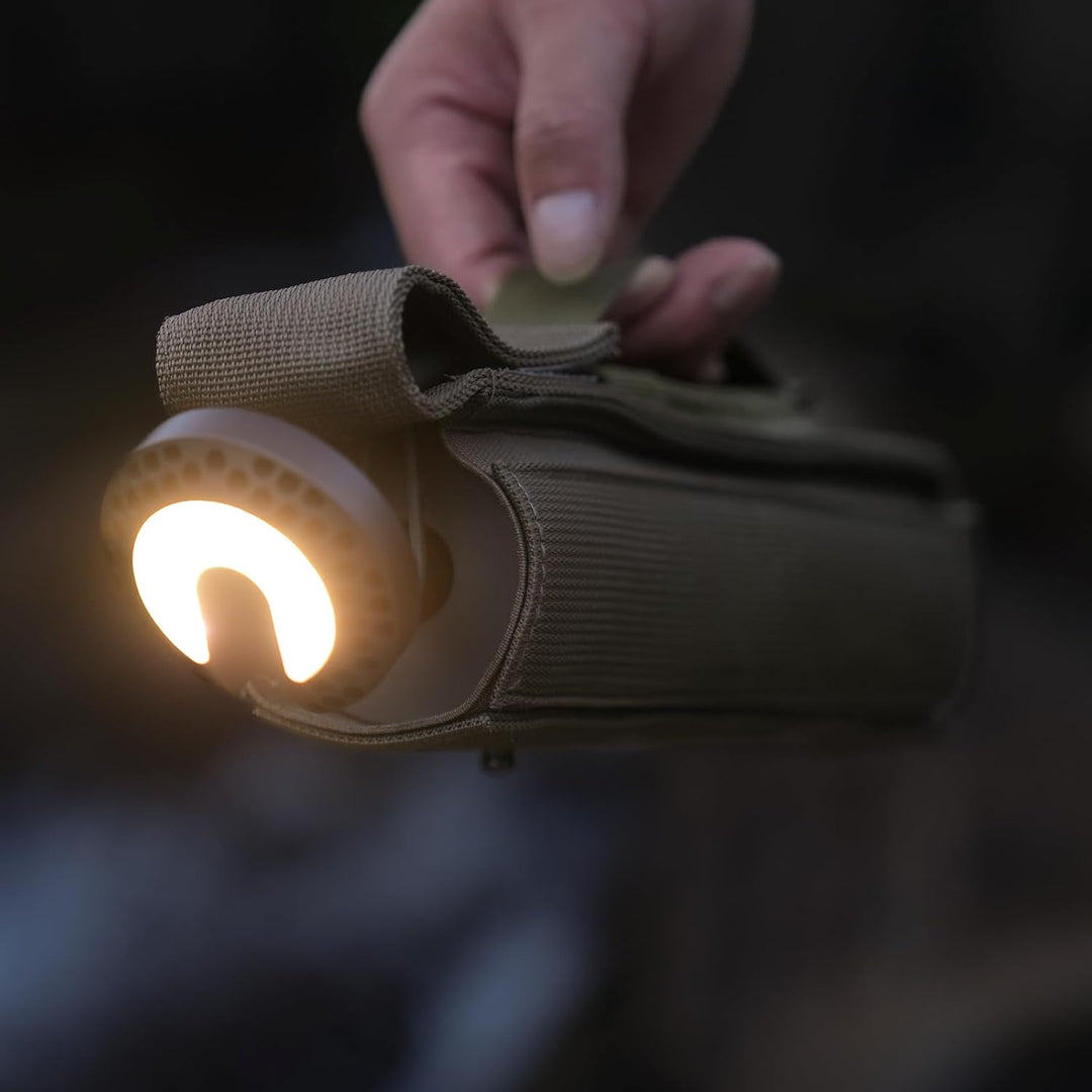 Laternenzubehör, Teleskop-Camping-Lichtkoffer, Outdoor-Camping, Laternen-Tasche, tragbare Campingaus