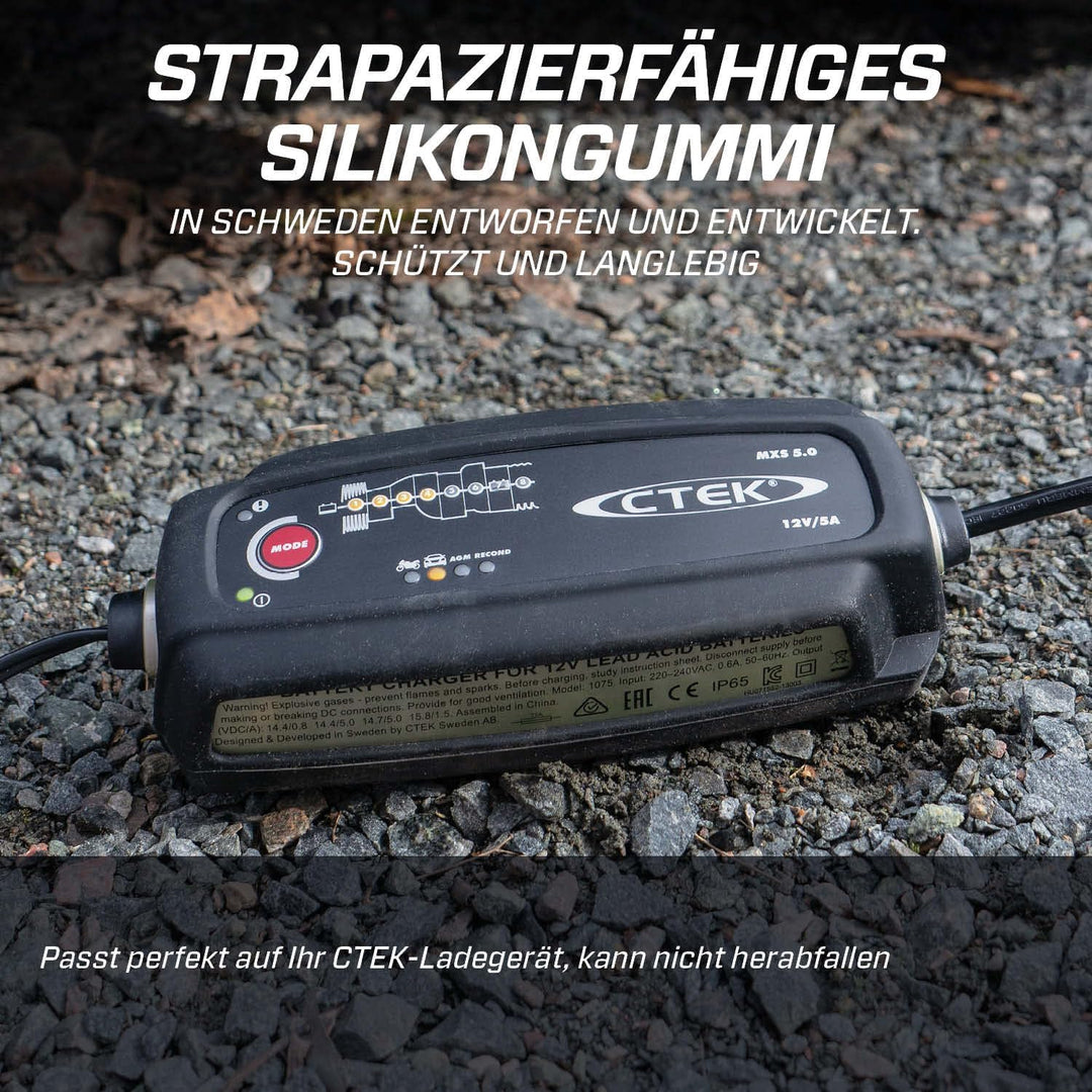 CTEK BUMPER 60, schützt CTEK-Ladegeräte vor Stürzen und Kratzern, kompatibel mit CTEK-Ladegeräten vo