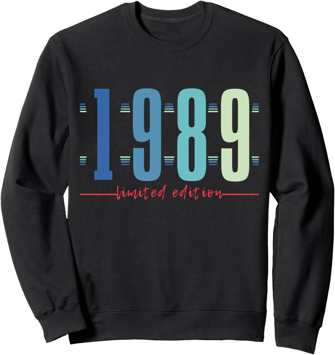 35. Geburtstag Mann Frau 35 Jahre 1989 Deko Lustig Geschenk Sweatshirt