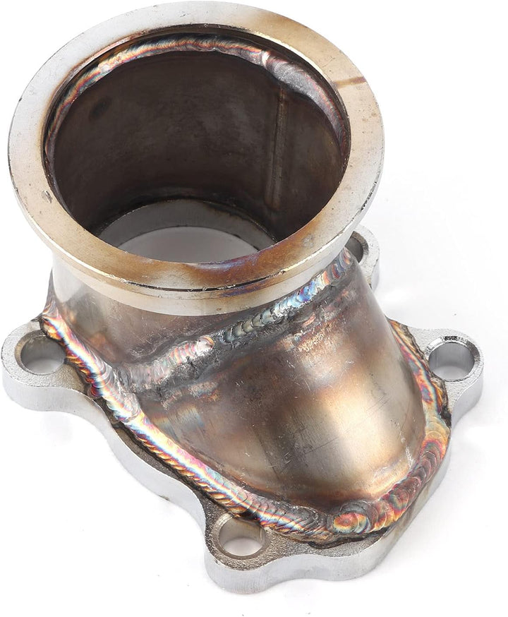 Turbo Downpipe Flansch Turbo Down Pipe 5 Bolt 2.5in Adapter Fit für GT25 GT28 T25 T28 Turbinengehäus