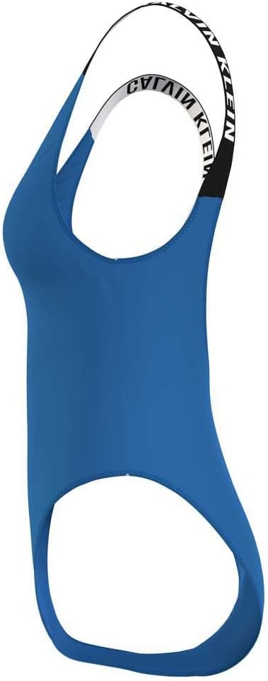 Calvin Klein Damen Rückenausschnitt, XS Blau (Dynamic Blue)