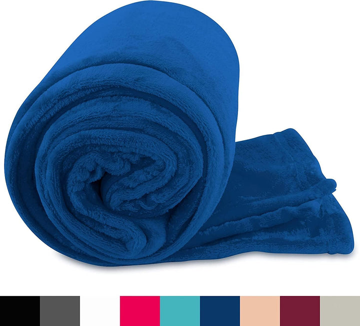 Leonado Vicenti 2er Set Flauschige Kuscheldecke 150x200 cm Fleecedecke Wohnzimmerdecke Sofadecke Tag