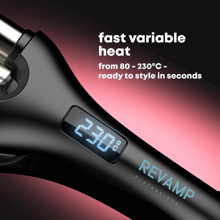 Revamp Progloss Wave Define Styler Professional, Ionen-Technologie, Zylinder angereichert mit Proglo