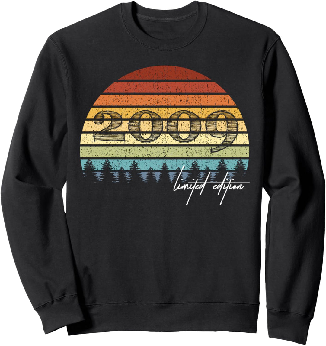 15. Geburtstag Junge Mädchen 15 Jahre 2009 Lustig Geschenk Sweatshirt