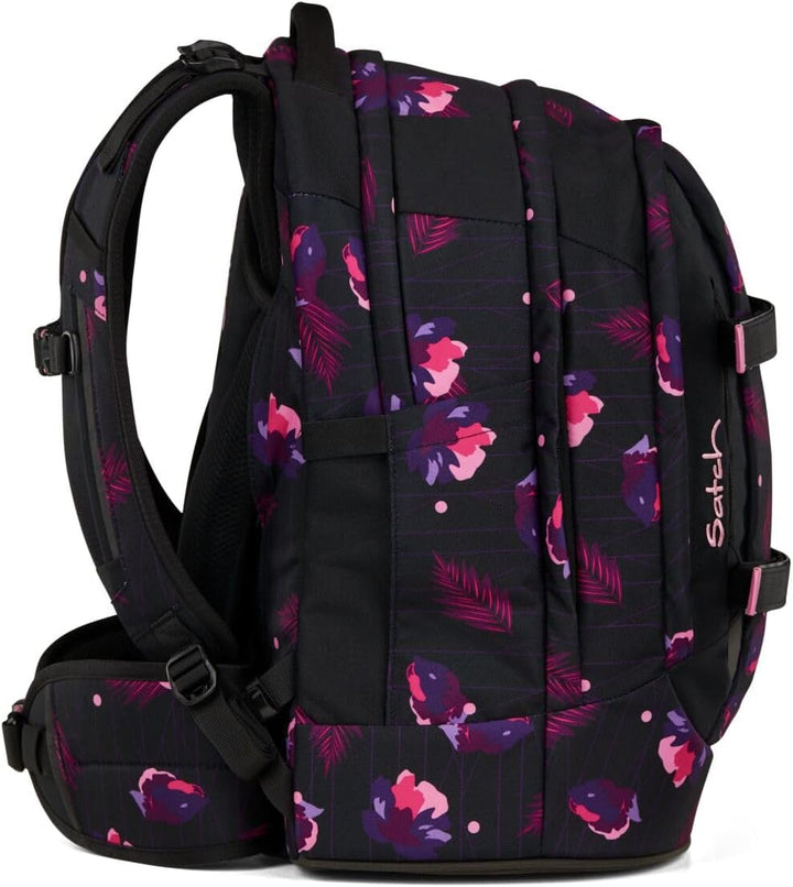 Satch Pack Schulrucksack Set 2tlg. inkl. Pencil Slider (Mystic Nights), Mystic Nights