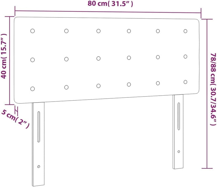 vidaXL Kopfteil, Bettkopfteil mit Holzbeinen, Höhenverstellbar Polsterkopfteil für Bett, Betthaupt B