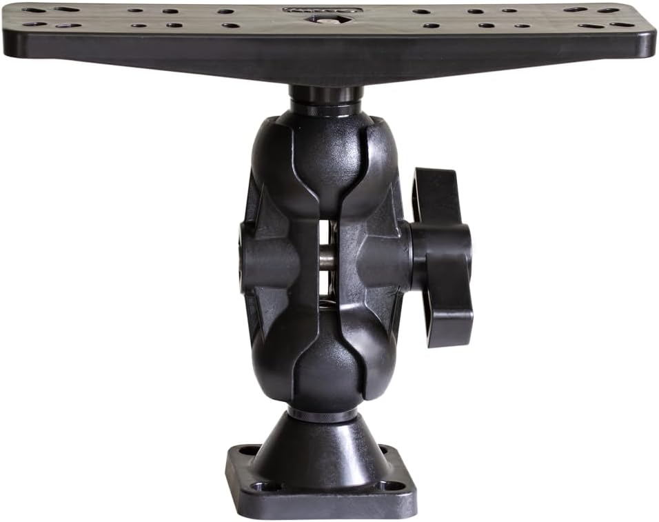 Scotty 173 5,4 cm Kugelhalterung mit Fischfinder/Diagramm-Plotterplatte