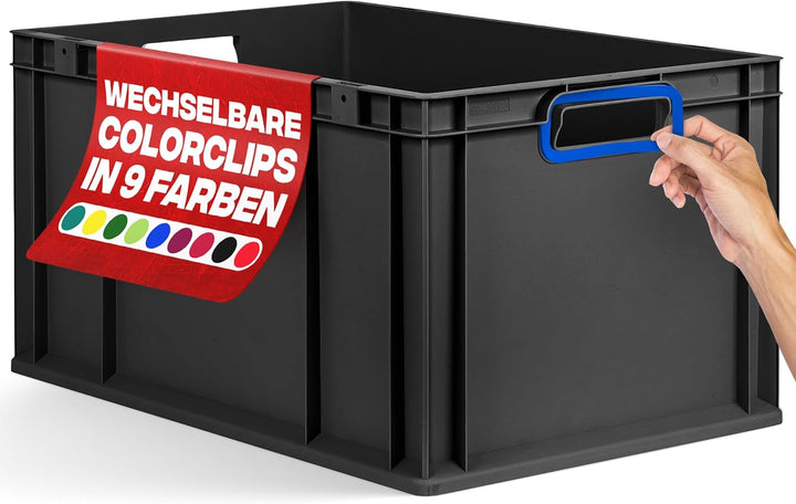 aidB Eurobox NextGen 2.0 Cycle - 600x400x320mm – 65L Aufbewahrungsbox aus recyceltem Material - Stap